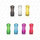 510 Drip Tip Acryl bunt transparent Gelb