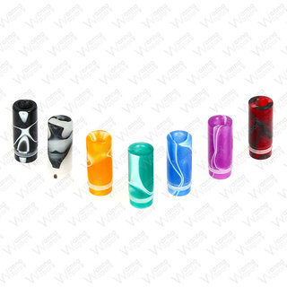 510 Drip Tip Acryl Psycho Rund Weiß