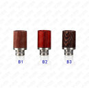 510 Drip Tip Wood "Extra Wide" Dark Brown