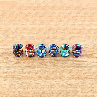 810 Drip Tip Resin Multi-Mosaik Black