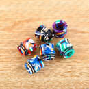 810 Drip Tip Resin Multi-Mosaik Black