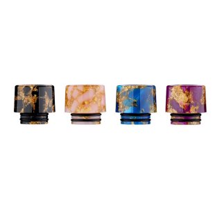 810 Drip Tip Resin Luxury Trapezoid Blue