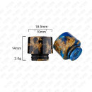 810 Drip Tip Resin Luxury Trapezoid Violett