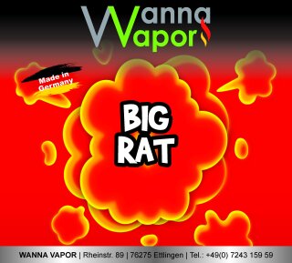 Wanna Vapor Big Rat 10ml 6mg