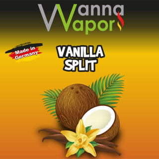 Wanna Vapor Vanilla Split 10ml 6mg