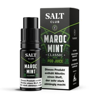 Flavorist Salt Club - Maroc Mint Classic 10ml 20mg