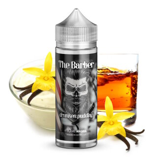 Kapkas Flava - The Barber - Drunken Pudding  10ml/120ml Longfill-Aroma